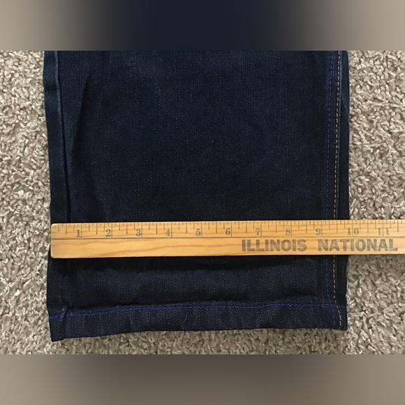 Red Ape Jeans Mens 38X33 Loose Fit Hip Hop Skater Grunge Blue Denim - Picture 12 of 13